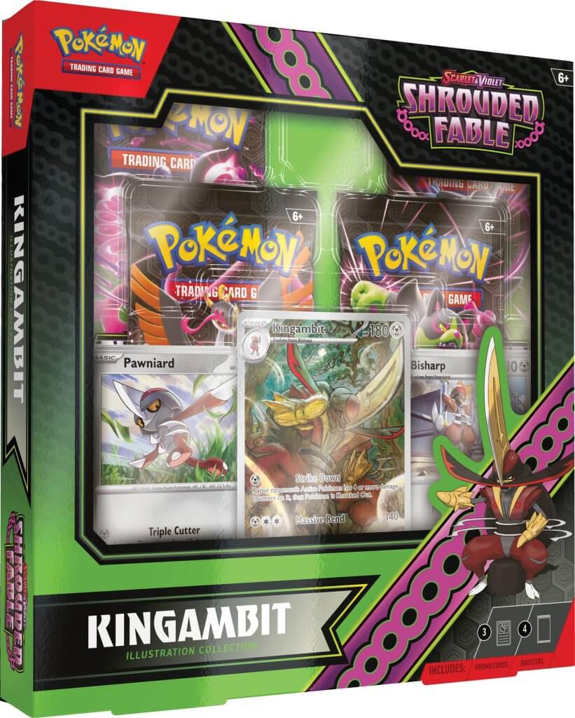 POKEMON TCG - Shrouded Fable Kingambit Illustration Collection