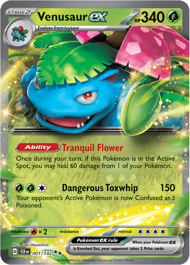 SV7-001 VENUSAUR EX