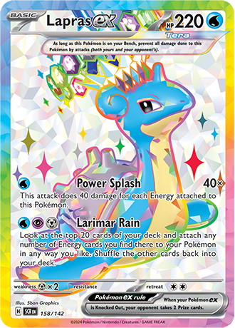 SV7-158 LAPRAS EX