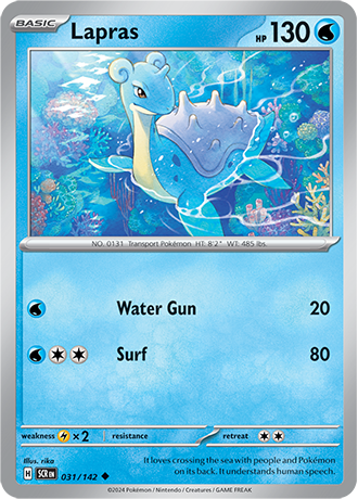 SV7-031 LAPRAS