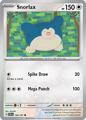 SV8-144 SNORLAX