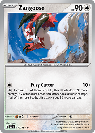 SV8-149 ZANGOOSE