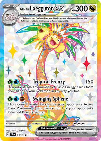 SV8-225 ALOLAN EXEGGUTOR EX