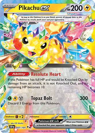 SV8-057 PIKACHU EX