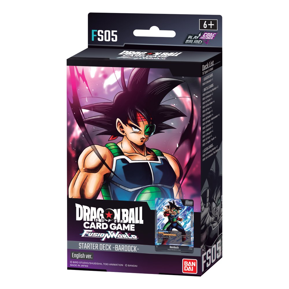 Dragon Ball Super Card Game: Fusion World – Starter Deck (BARDOCK) FS05