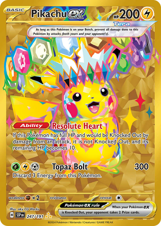 SV8-247 PIKACHU EX